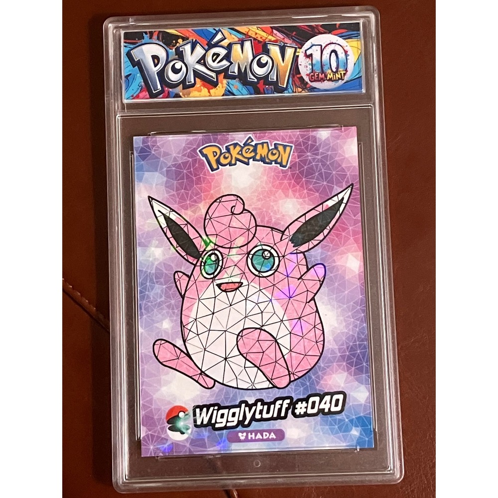 Crystal Card Collection Wigglytuff #040 BDG Gem Mint 10